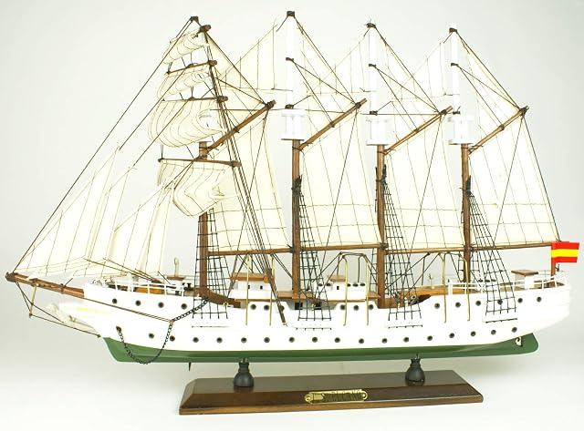 Foto 3 de 6 de El Mercader del Mar Maqueta montada Juan Sebastián Elcano, Fabricada de Forma Artesanal