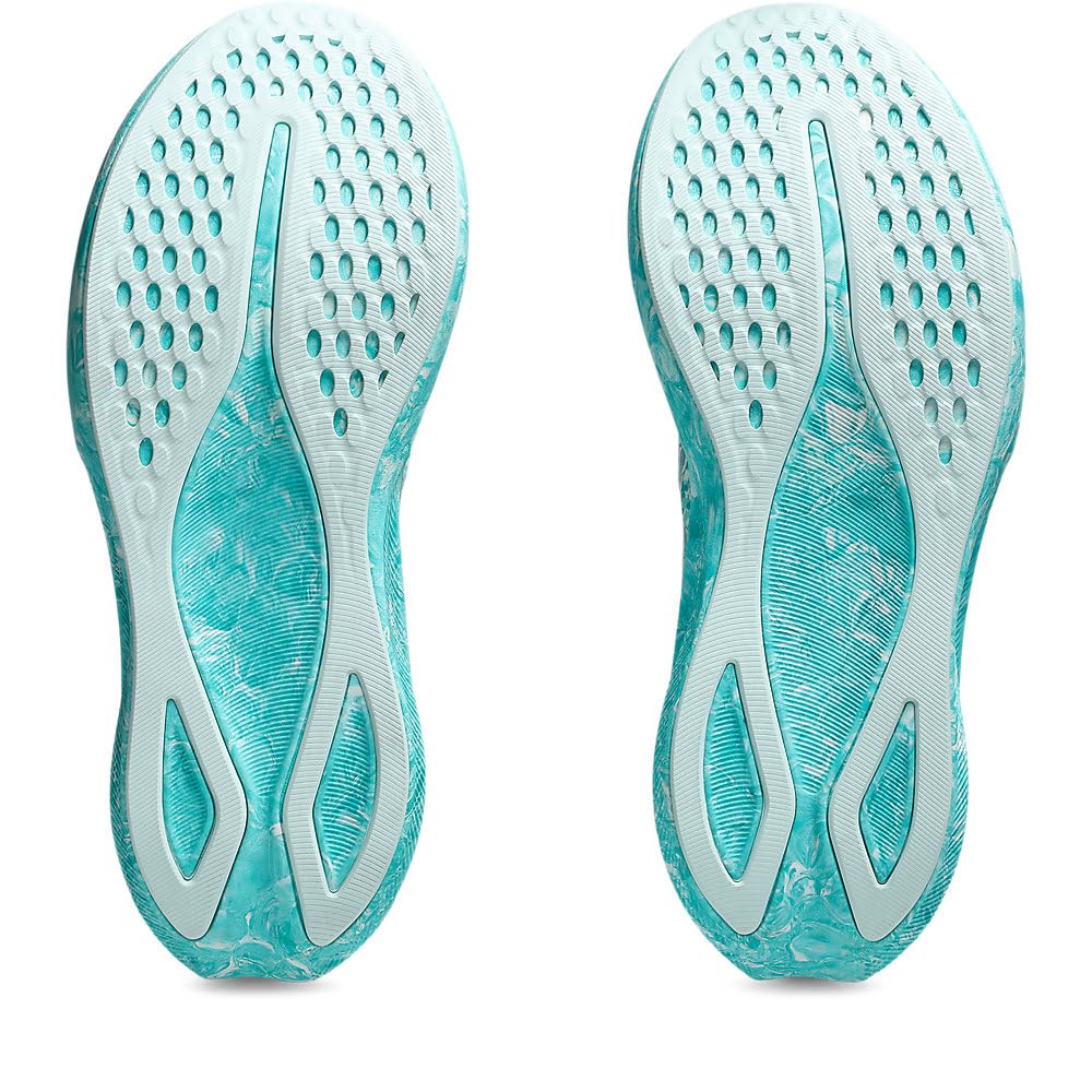 Asics Noosa Tri 16 - Tenis de Correr para Mujer, Guayaba/Techno Cyan