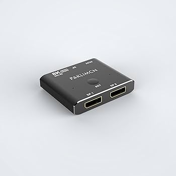 Commutateur DisplayPort 8K 1.4 - 3 Entrées / 1 Sortie Ou 1 Entrée / 3 Sorties, 4K 144Hz, Bidirectionnel, Plug & Play