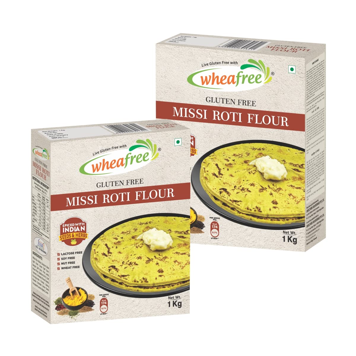See full amazon price history chart for Wheafree Missi Roti Gluten Free Flour (Pack of 2 x 1Kg each) | Soya Free | Lactose Free | Diabetic Friendly | Spiced with Indian Seeds and Herbs | Rich in Protein, Vitamins, Minerals and Micronutrients Wheafree Missi Roti Gluten Free Flour (Pack of 2 x 1Kg each) | Soya Free | Lactose Free | Diabetic Friendly | Spiced with Indian Seeds and Herbs | Rich in Protein, Vitamins, Minerals and Micronutrients (B08J7DRBMK) Amazon Price History, Amazon Price Tracker