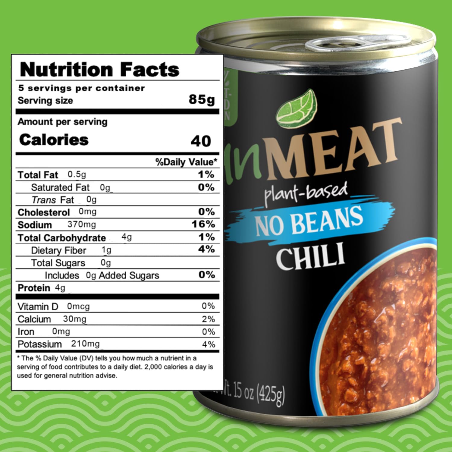 unMEAT Plant Based Meat | Easy to Prepare Plant Based Protein | Vegan Meat with Less Calories, Chili No Beans, 12 pack