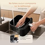 COSORI Air Fryer Double Stack 10.8L, Oil Free 2 Drawer Fryer, 3 Cooking Levels, 6-in-1, Compact and Stackable Design, 41 Percent Less Wide than Traditional Double Airfryers, 63 Recipes - 6