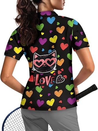 Women Golf Shirts for Ladies Polo Shirts