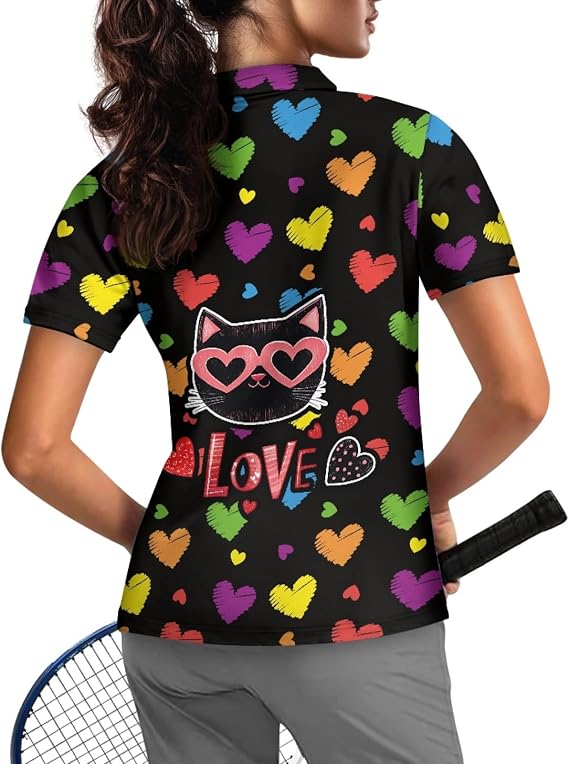 Women Golf Shirts for Ladies Polo Shirts