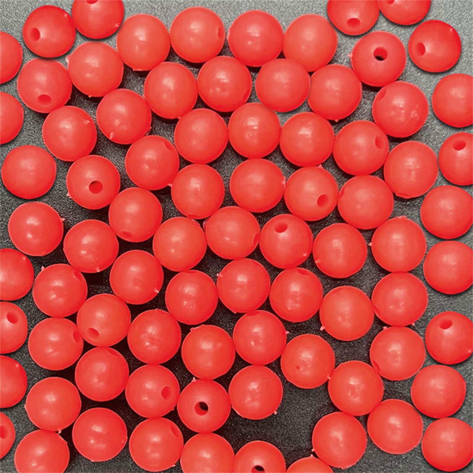 1000Pcs Notte Pesca Glowing Beads Glow Galleggiante Assortimento Rotondo Per Acqua Salata Acqua Dolce Rotondo