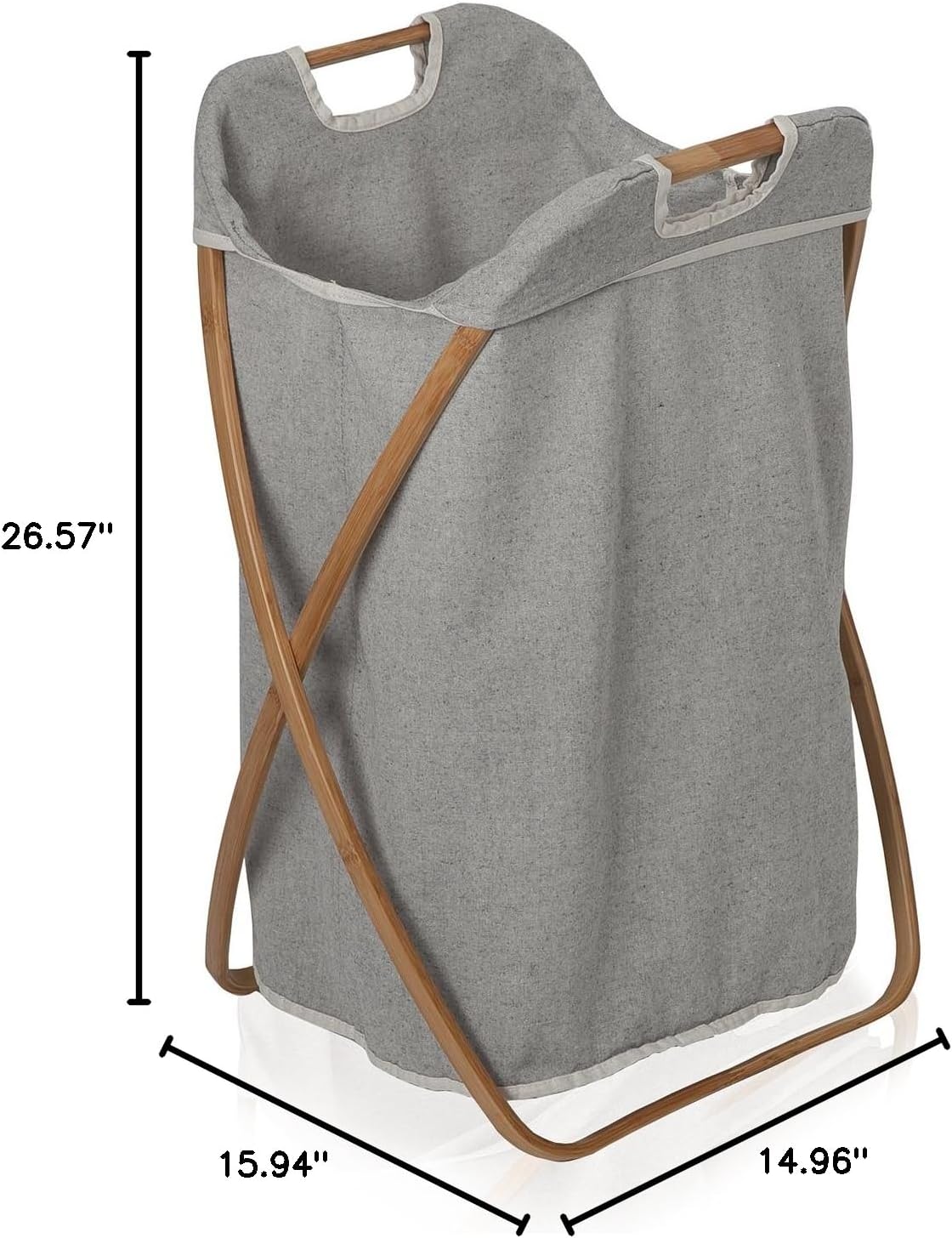 Möve Butterfly 40779 Laundry Basket Collapsible with 1 Compartment