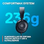 SteelSeries Arctis Nova 1P Multi-System Gaming Headset — Hi-Fi Drivers — 360° Spatial Audio — Comfort Design — Durable — Lightweight — Noise-Cancelling Mic — PS5, PS4, PC, Xbox, Switch - Black