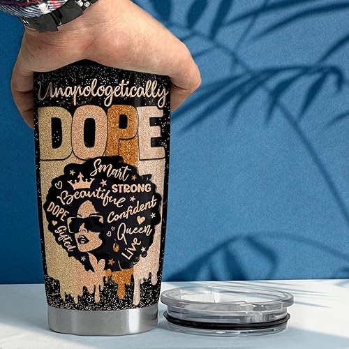 Vista 184 de SANDJEST Vaso de llama – Taza de viaje para café con aislamiento de acero inoxidable de 20 onzas – Regalos de llama para mujeres, niñas