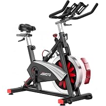 JOROTO Magnetic Friction Stationary Bike, Indoor Exercise Bike for Home
