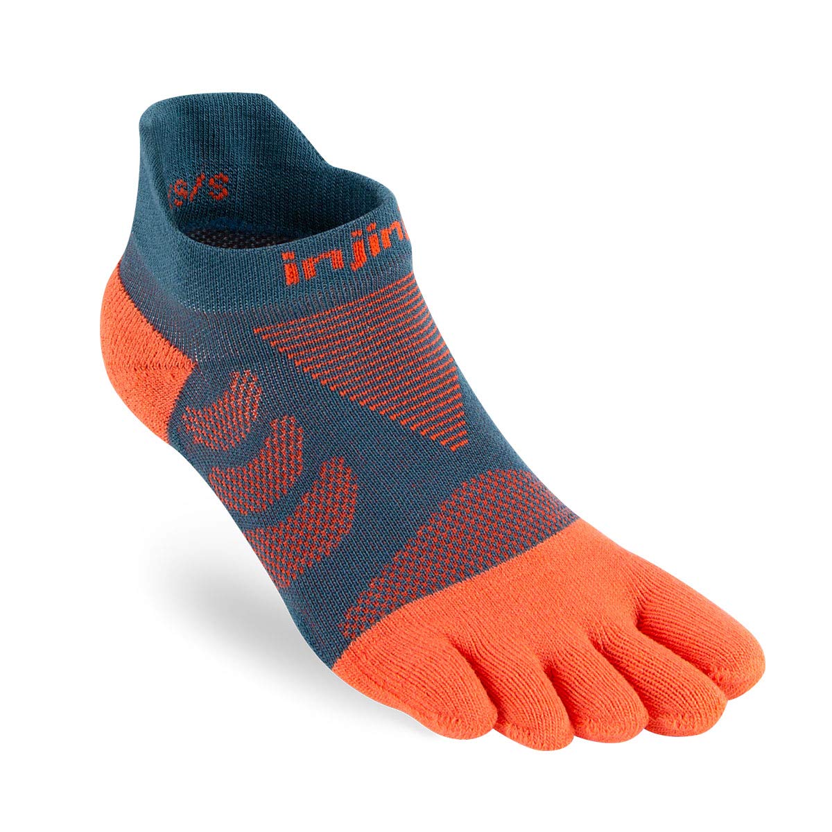 Injinji Women's Dew Ultra Run No Show Teensokken Dames