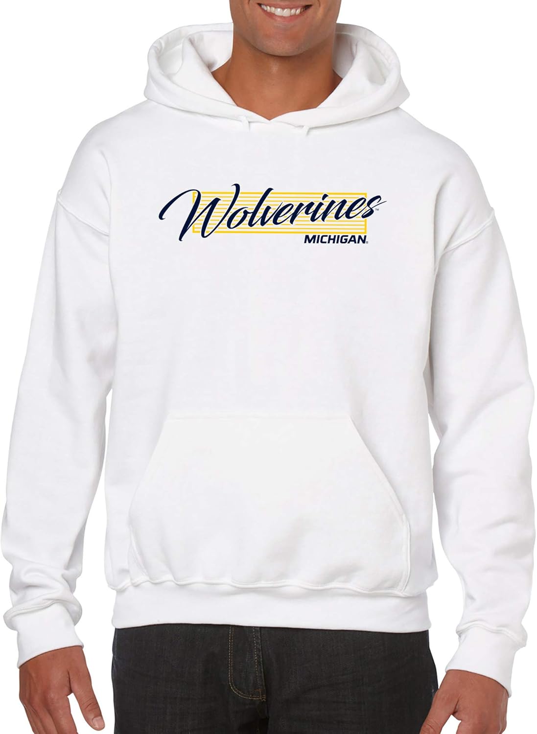 UGP Campus Apparel NCAA Screen Play, Team Color Hoodie, College, University