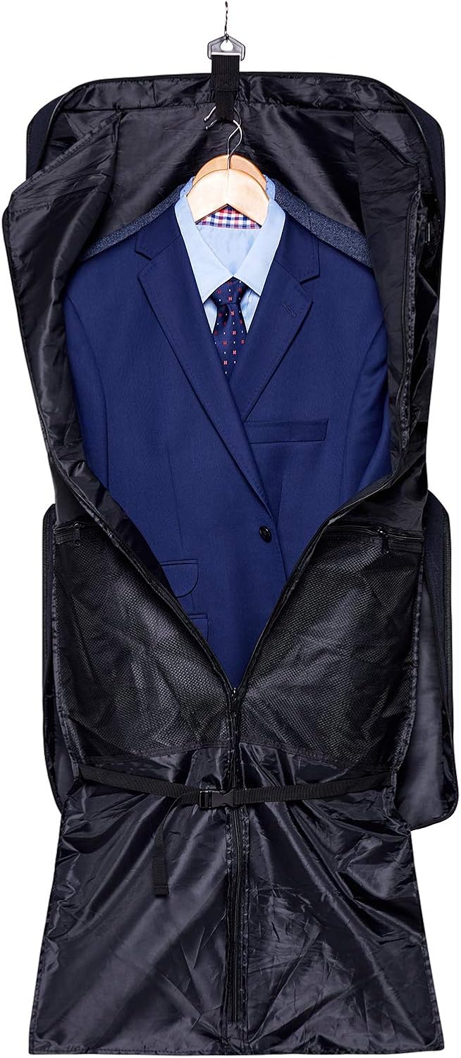 HUGH BUTLER Men's Suit Cover, Alister, Practical Travel Suit Bag, Dress Bag, Carrier, Clothes Organizer, Prevents Wrinkles - Image 3