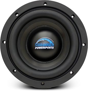 Sundown Audio PSE-8-D4 8" 250W Dual 4-Ohm Subwoofer