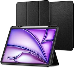Spigen Flip case for iPad Air 13 inch M4 (2026), iPad Air 13 inch M3/M2 (2025/2024), Trifold, Built in Pencil Holder, Full