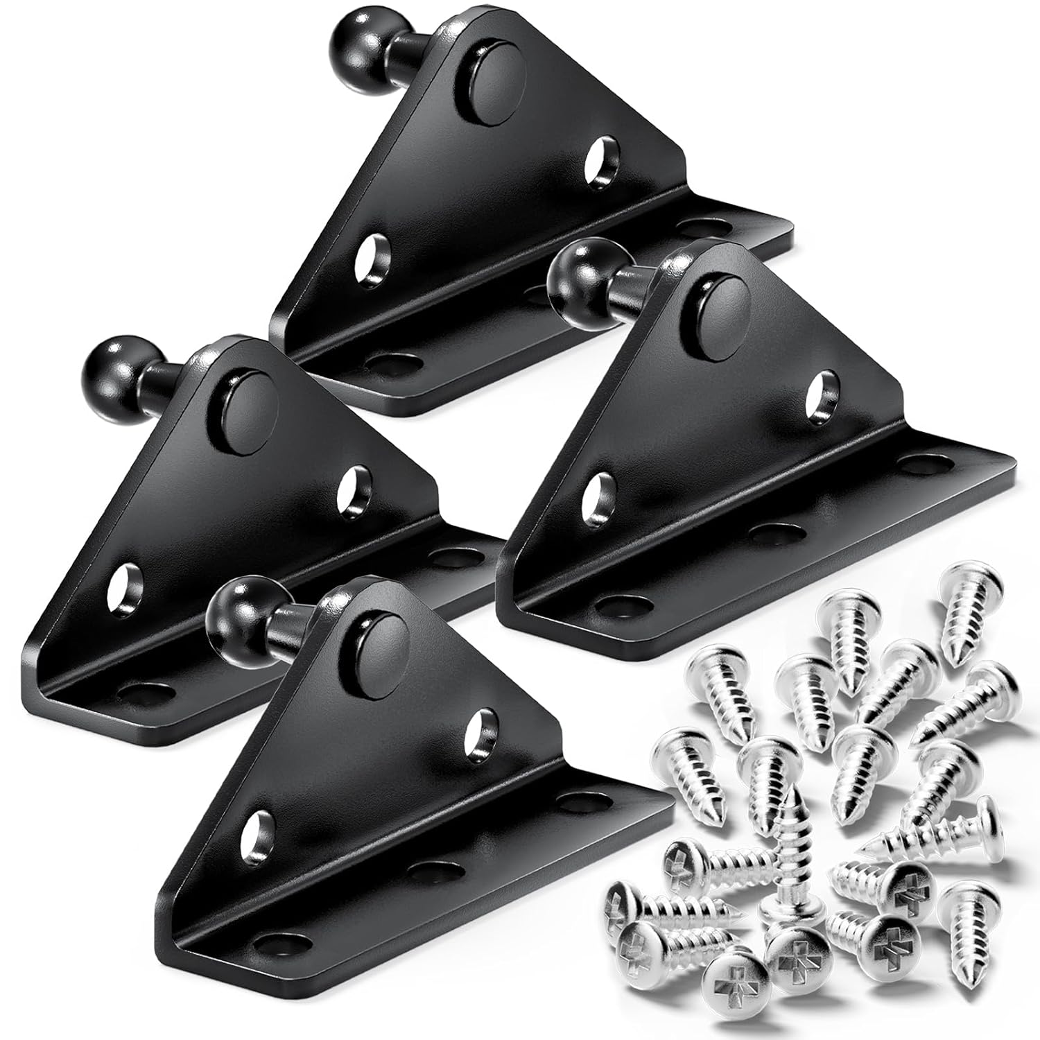 Vepagoo 20 inch 40lb/178N Gas Strut Vepagoo 10MM Gas Spring Lift Strut Bracket