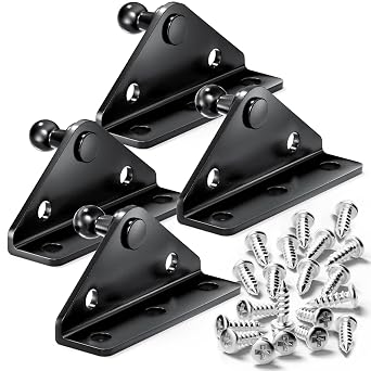 Vepagoo Gas Struts 20 Inch 60lbs/267N C16-14875 Shocks Spring Vepagoo 10MM Gas Spring Lift Strut Bracket