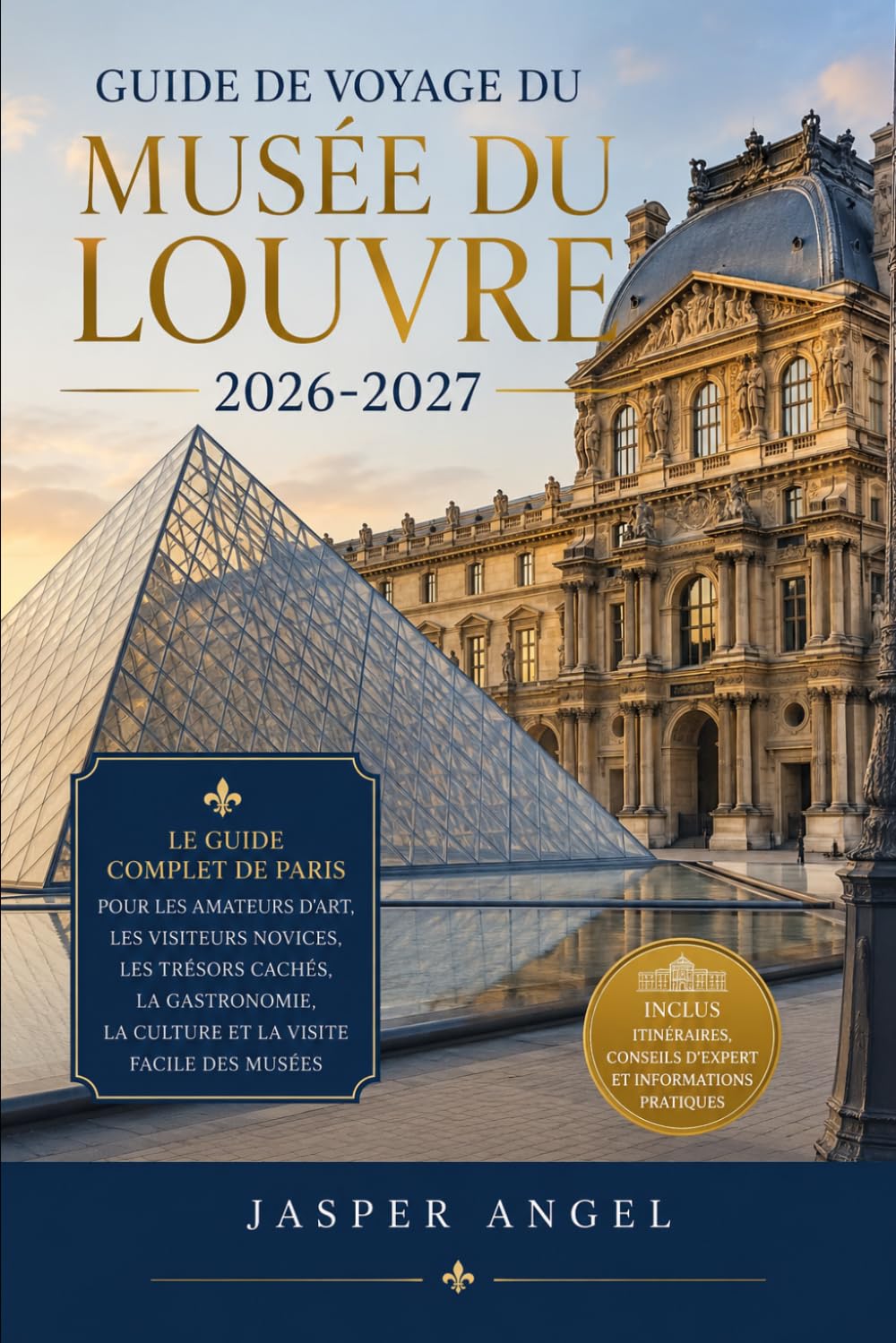 Guide de voyage du musée du Louvre 2026-2027: Le guide complet de Paris pour les amateurs d'art, les visiteurs novices, les trésors cachés, la gastronomie, la culture et la visite facile des musées