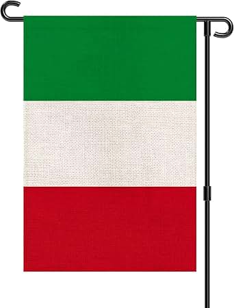 italian flag half umbrella patio Nruairly German Half Double-Sided Garden Flag Welcome Flag Vertical Seasonal Flags For Party Yard Inside Outside Decor 12x18 Inch It is made from var3value:Iridium (Pinlock Ready) Best Choice Products 10ft Offset Hanging Market Patio Umbrella w/ Easy Tilt Adjustment  Polyester Shade  8 Ribs for Backyard  Poolside  Lawn and Garden - Resort Blue LS2 OF618 Verso II
