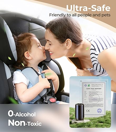 Miniatura 6 de Difusor de aceite esencial sin agua, máquina de aire de aroma nebulizante recargable, inalámbrico y portátil, ultra silencioso, encendidoapagado