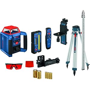 BOSCH Self-Leveling Rotary Laser with 