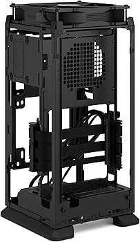 Fractal Design Mood Black PC Case - Sleek Fabric Design, 180mm Top