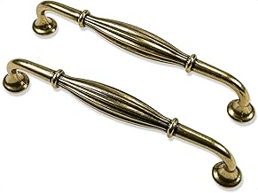 Mprofi MT 2 Pieces | Cabinet Handles for Kitchen Cabinets | Hole Spacing 128 mm | Handles for Kitchen Cabinets, Dressers, Cupboards and Drawers Drawer Handles | Gold Colour