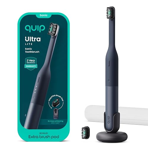 Quip Ultra Lite Sonic Electric Toothbrush product photo (Oral Care) — ScooterReviewPro review