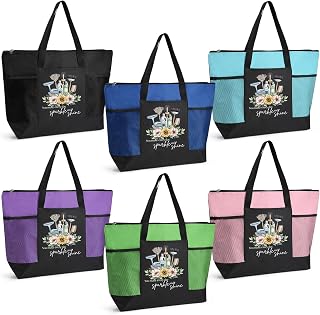 6 Pcs Housekeeping Week Gift Bulk, Housekeeper Appreciation Tote Bag