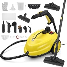 Steam Cleaner, High Pressure Cleaner Vaporizer: 5 Bar, 2000W, 2L, High Temperature Powerful Steam Bop, Removes Greases, Stains, For Living Room, Kitchen, Bathroom