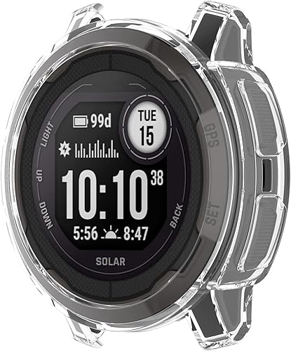 Funda protectora para Instinct 2 de 1.772 pulgadas (1.772 in), antiarañazos, de poliuretano termoplástico, protector compatible con Garmin Instinct