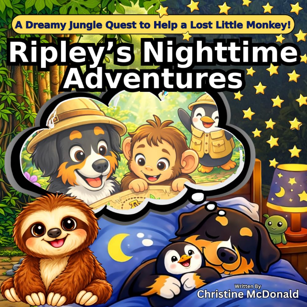 Ripley's Nighttime Adventures: A Dreamy Jungle Quest to Help a Lost Little Monkey!: 2