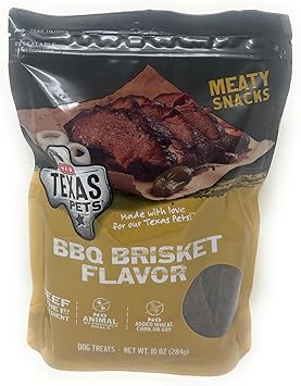 HEB HEB Texas Pets BBQ Brisket Flavor Meaty Snacks Dog Treats 10oz - 1 Bag
