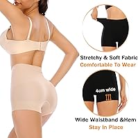Vista 3 de Womens Seamless Shaping Boyshorts Panties Tummy Control Underwear Slimming Shapewear Shorts