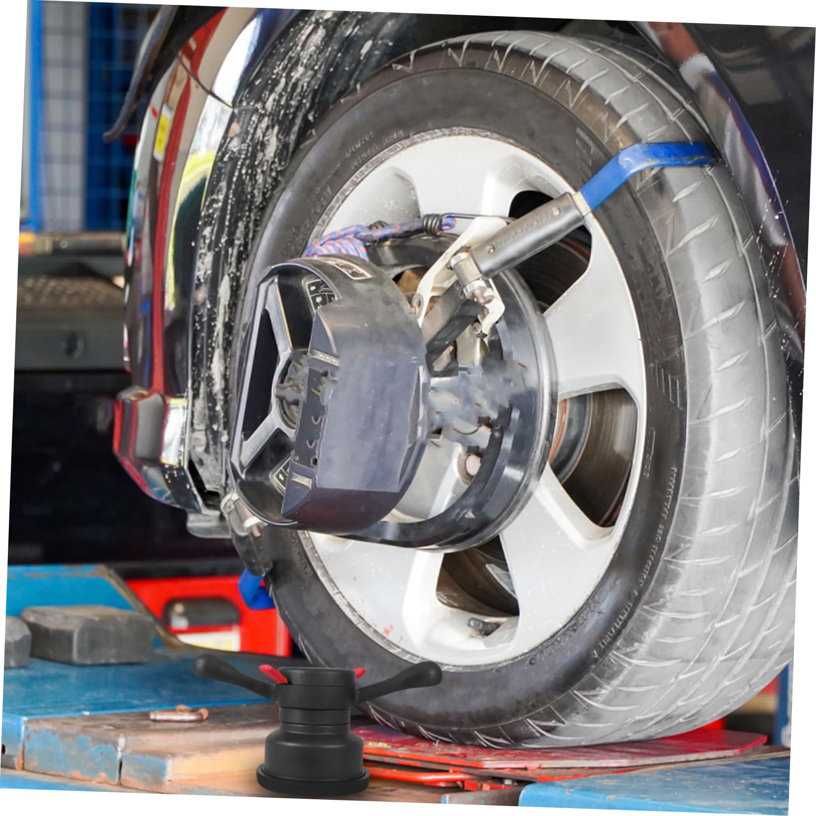 Strumento di Equilibratura Pneumatici con Sgancio Rapido per Auto Accessorio per Bilanciamento Ruote Utensile per Sostituzione Pneumatici e Bilanciamento Veloce Facile da Usare e