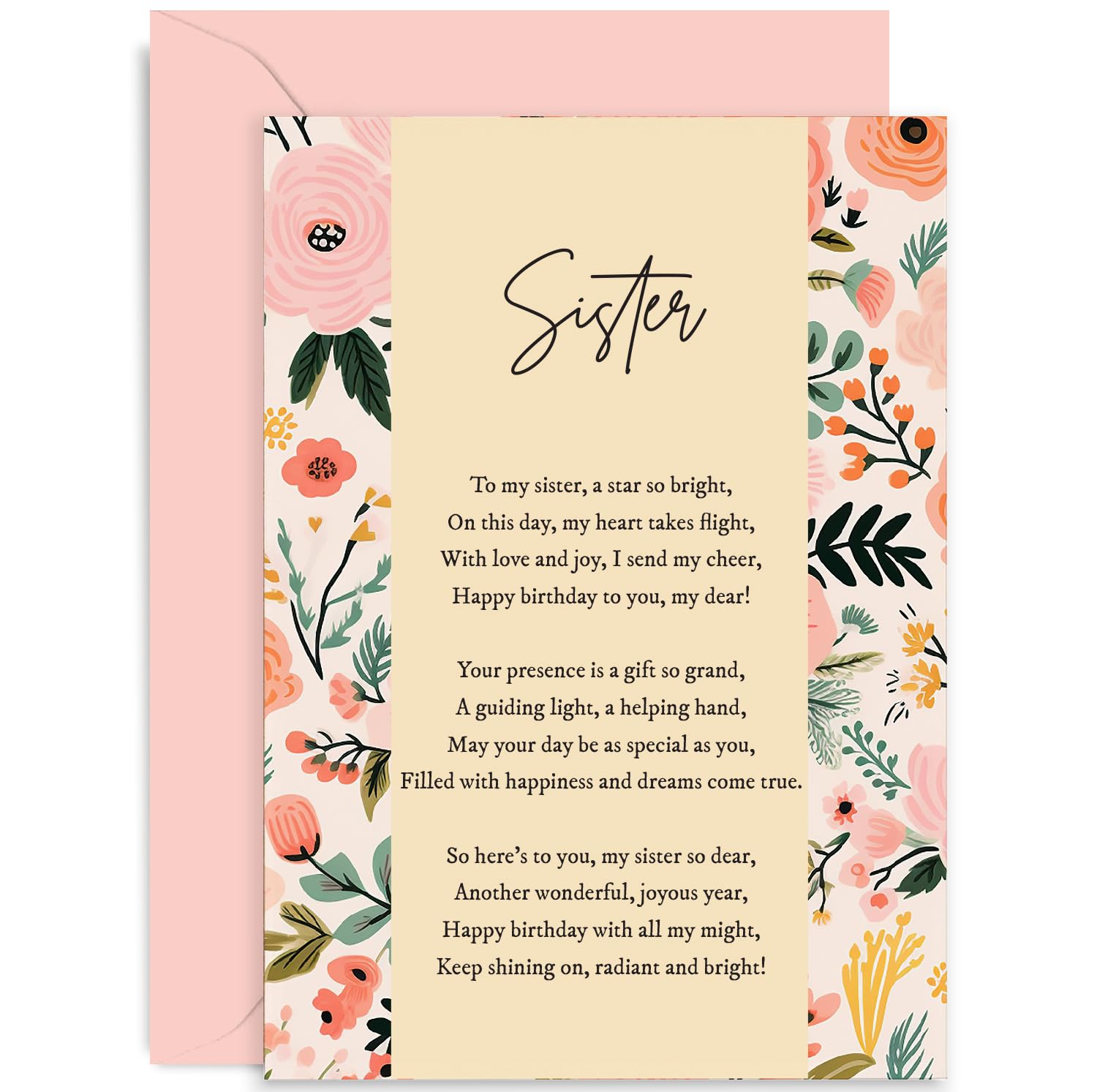 amazon-com-old-english-co-birthday-card-for-sister-female-birthday-card-for-her-sister-poem-floral-traditional-card-unique-poem-birthday-card-for-women-contemporary for Female Birthday Cards Free Printable Amazon.com : Old English Co. Birthday Card for Sister - Female Birthday Card for Her - Sister Poem - Floral Traditional Card - Unique Poem Birthday Card for Women - Contemporary | for Female Birthday Cards Free Printable