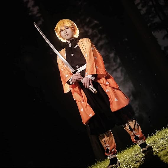 CR ROLECOS Mitsuri Cosplay for Mitsuri Tomioka Giyuu Costume Giyuu Anime Outfit for Halloween
