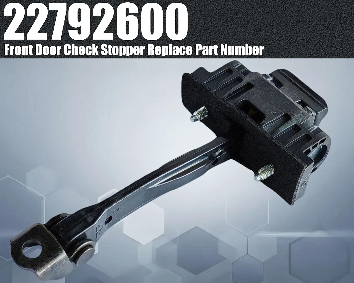 Front Door Check Strap Fit for Cadillac SRX 2010-2016, 22792600 Door Check Stopper Door Stopper Check Link Limiter