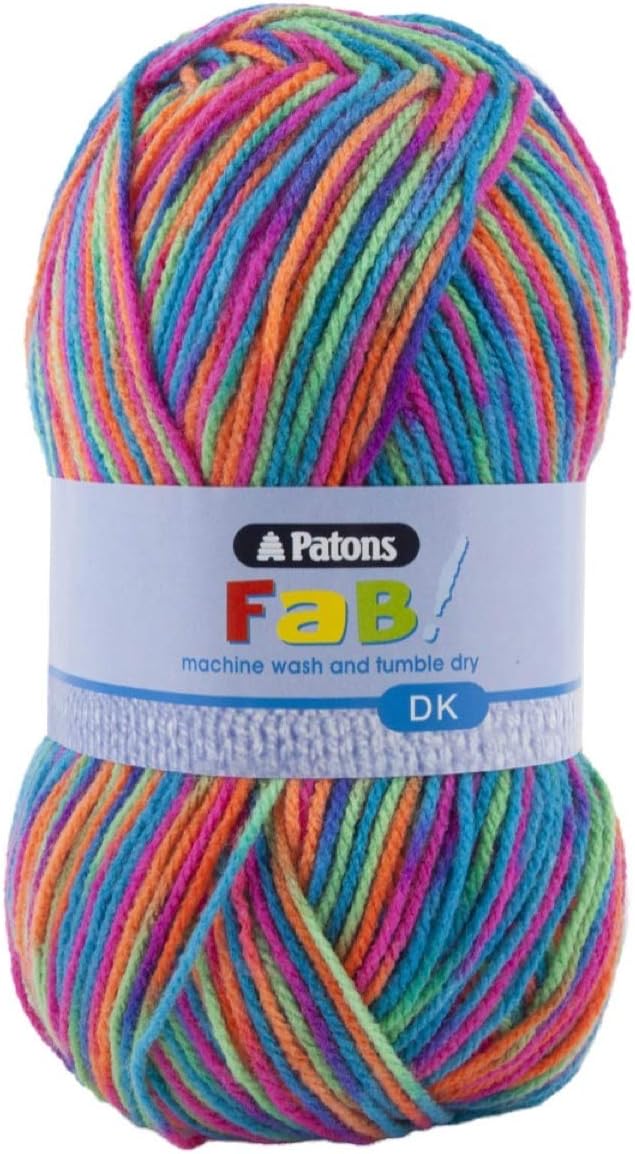 Patons Yarn - Fab DK Yarn 100g Ball - Aqua Colour