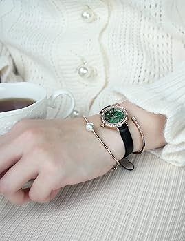 [AVGI] レディース 腕時計 防水 おしゃれ 細めバンド ブレスレット付き Amazon.co.jp: [AVGI] レディース 腕時計 防水 おしゃれ 細めバンド