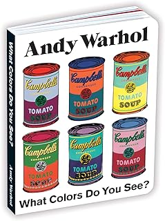 Andy Warhol What Colors Do You See? Board Book