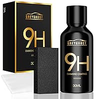 Vista 1 de Kit de revestimiento nano 9H de Greyghost Mr Fix, revestimiento cerámico super hidrofóbico para automóviles, protección de la pintura del coche