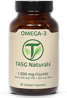 Premium Omega 3 Hochreines Fischöl TOTOX-Wert von unter 2 (Sehr Hohes Niveau/EPAX-Standard) Hochdosiert an EPA (1500 mg) und DHA (750 mg) pro Portion 90 Kapseln Reicht für 45 Tage