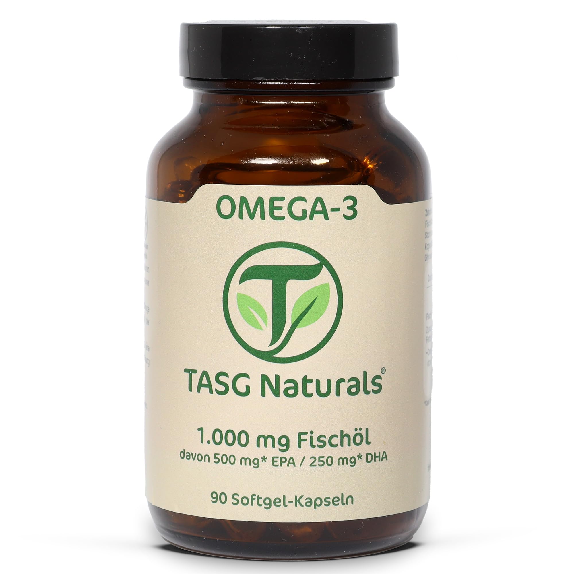Premium Omega 3 Hochreines Fischöl TOTOX-Wert von unter 2 (Sehr Hohes Niveau/EPAX-Standard) Hochdosiert an EPA (1500 mg) und DHA (750 mg) pro Portion 90 Kapseln Reicht für 45 Tage