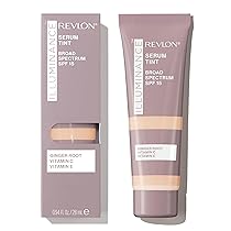 Revlon Illuminance Tinted Serum, Fondotinta in Siero Triplo Acido Ialuronico, Uniforma il Tono della Pelle, Illumina e Idrata per tutto il giorno, SPF 15, 201 Creamy Natural, 28 ml