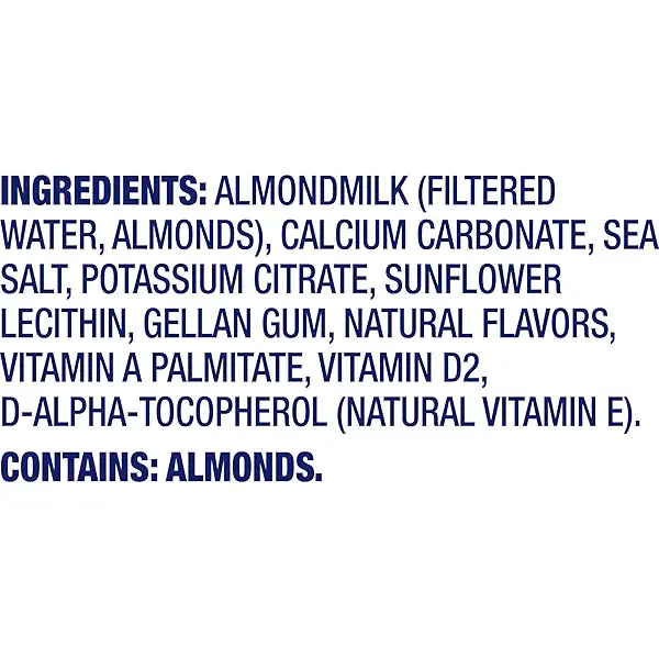 Almond Breeze Blue Diamond, Almond milk, Original, 64 Fl Oz 3