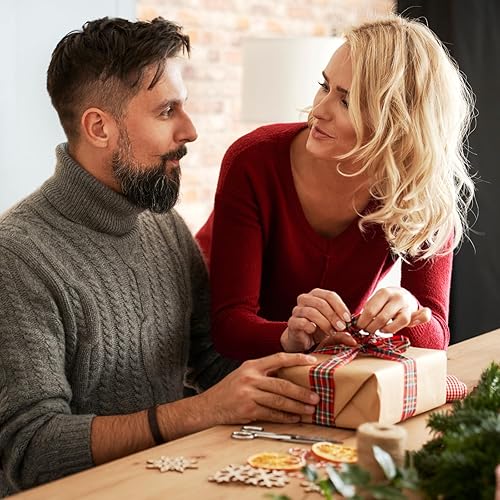 Miniatura 8 de gorras de punto para hombre y mujer - Gorras térmicas con puño para hombre y mujer, gorras de punto acolchadas, regalo para él y para ella
