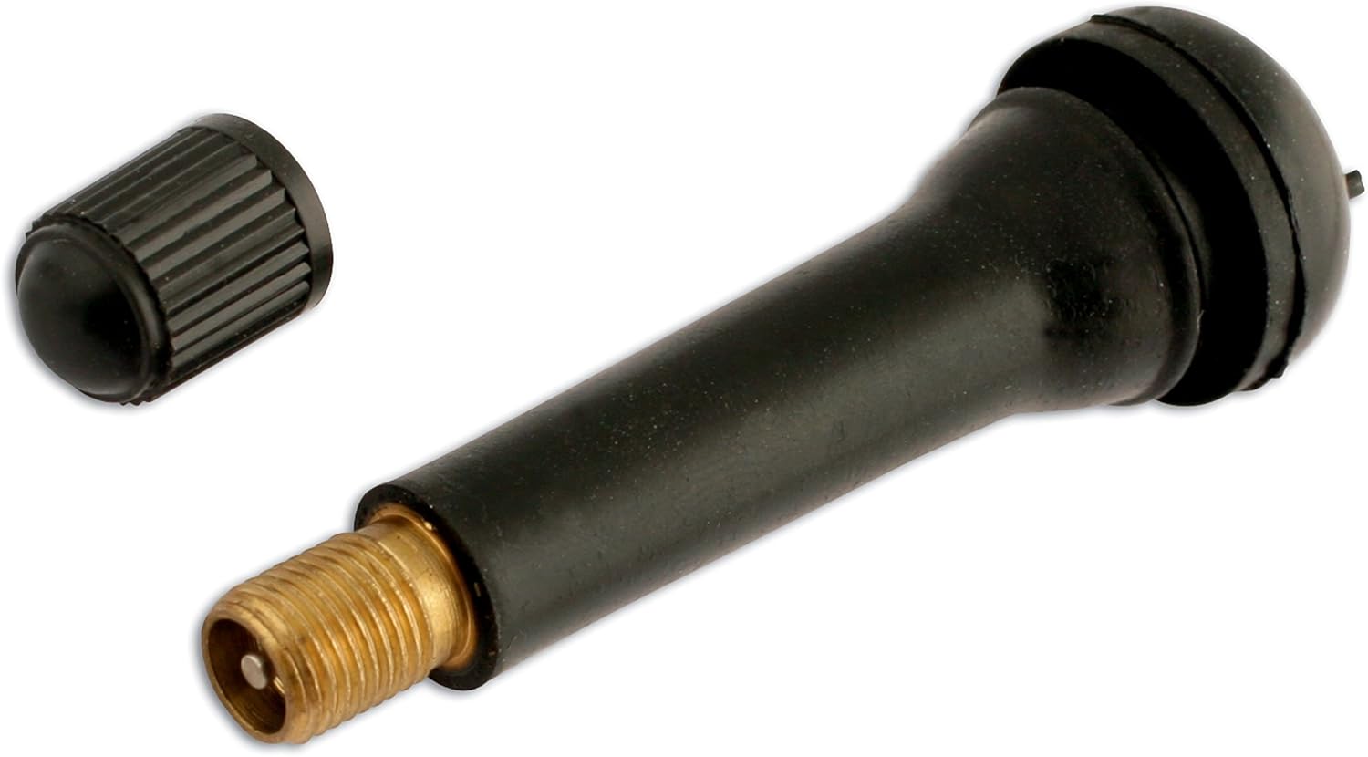 Connect - 35070 Snap in Car Tyre Valves 11.5mm x 48.5mm Box 100