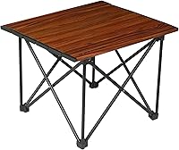 Vista 19 de ROCK CLOUD Mesa de camping portátil mejorada Mesa de campamento de aluminio ultraligera Mesa de playa plegable con bolsa de almacenamiento