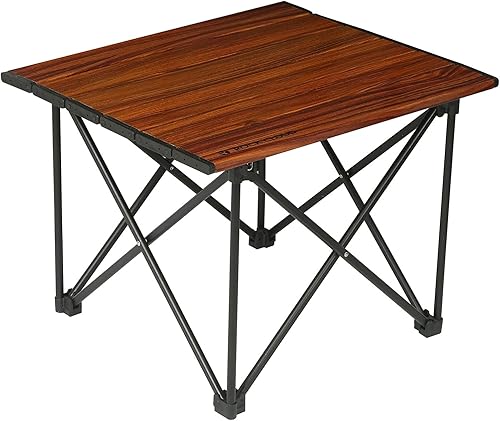 Miniatura 19 de ROCK CLOUD Mesa de camping portátil mejorada Mesa de campamento de aluminio ultraligera Mesa de playa plegable con bolsa de almacenamiento