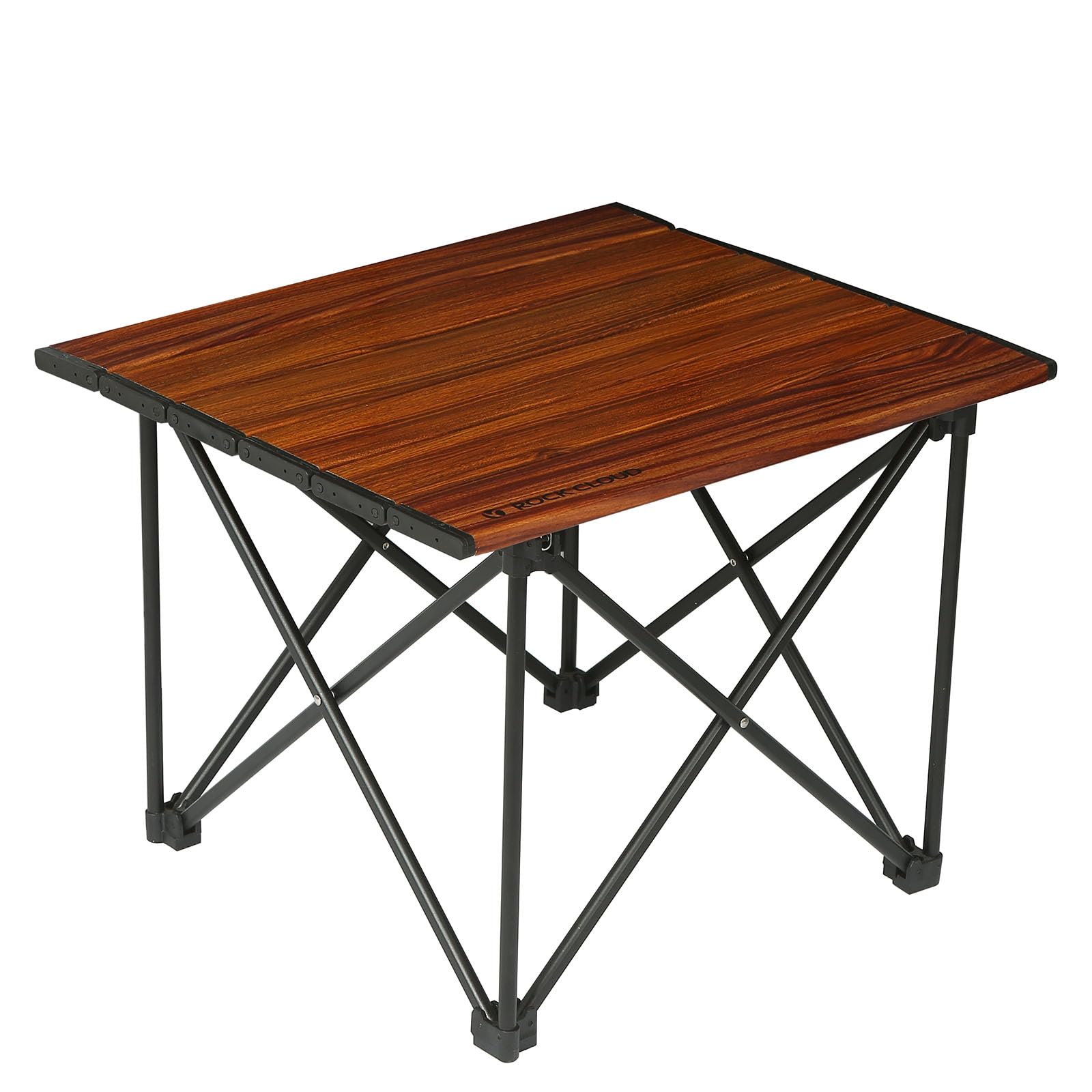 ROCK CLOUD Portable Camping Table Ultralight Aluminum Camp Table Folding Compact Beach Table for Camping Hiking Backpacking Outdoor Picnic, Reinforced
